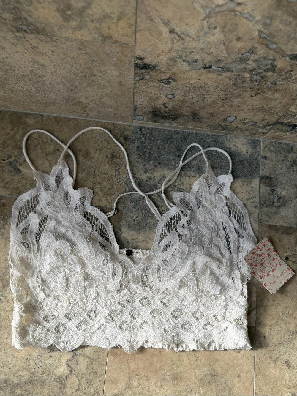 Free People delicate white
